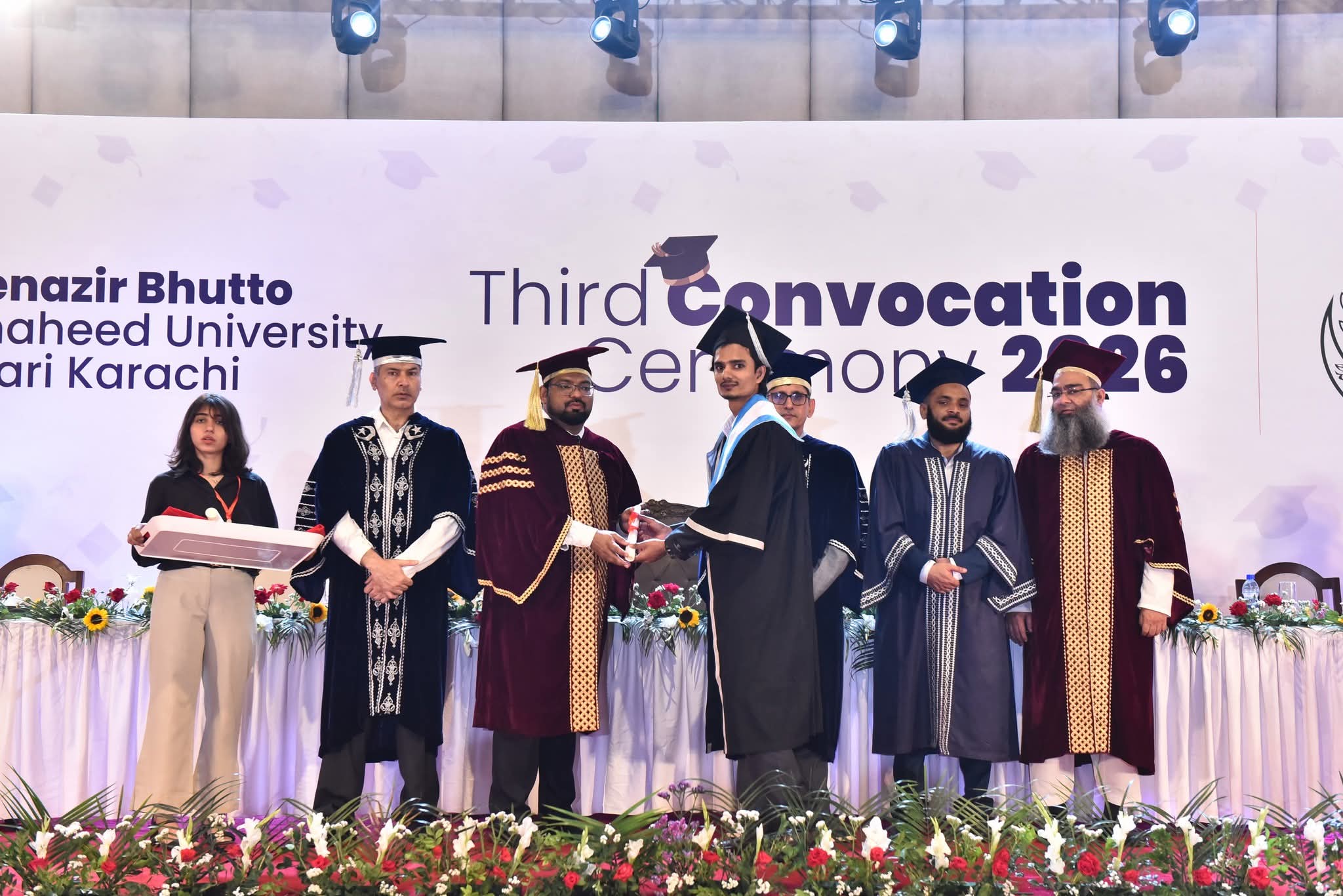 Sameer Ahmed Khan convocation ceremony